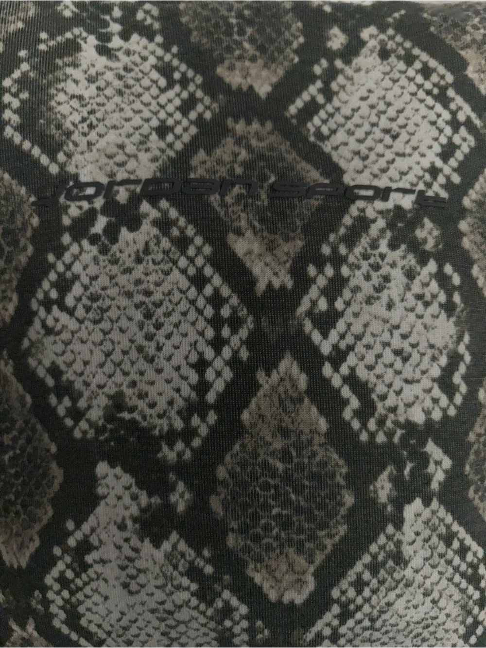 Jordan sport snake print hoodie